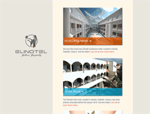 Tablet Screenshot of elinotel.com